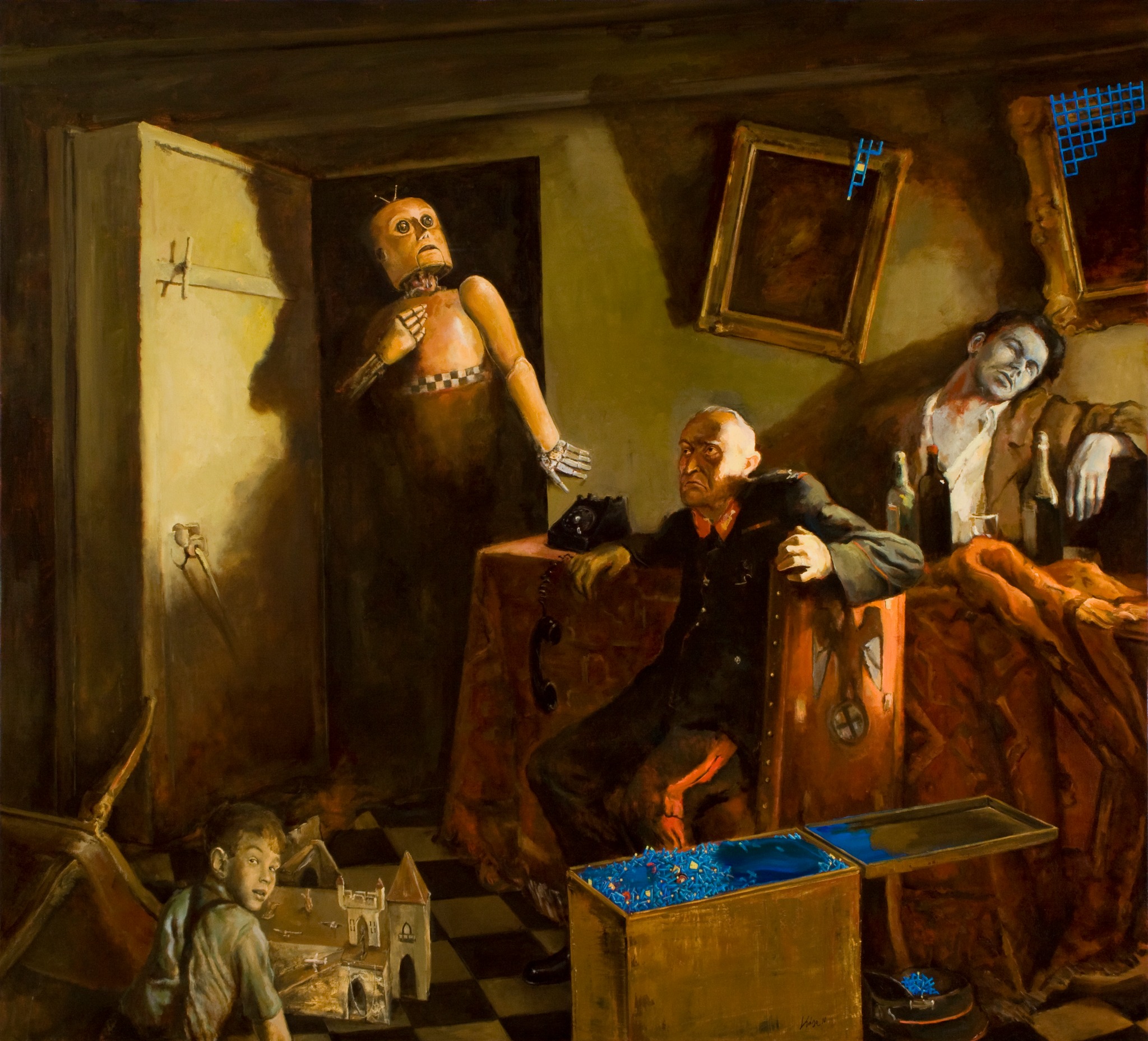 Kósa János: Rajzok és festmények