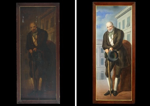 Warschag Jakab: A tékozló, az egykori Kis Piszkos vendéglő cégére, 1840-es évek