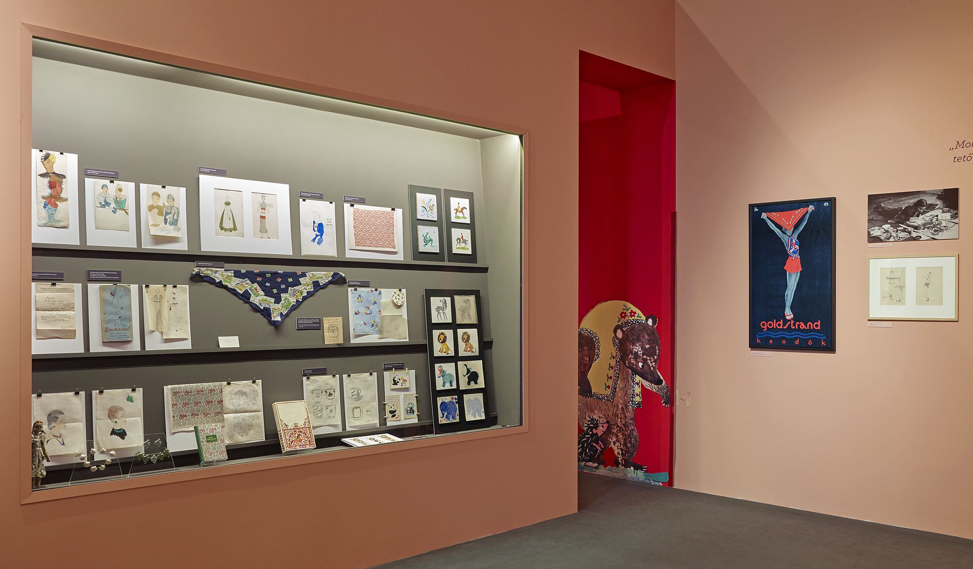 Mosó Masa és barátai, F. Györffy Anna grafikusművész centenáriumi kiállítása, PIM