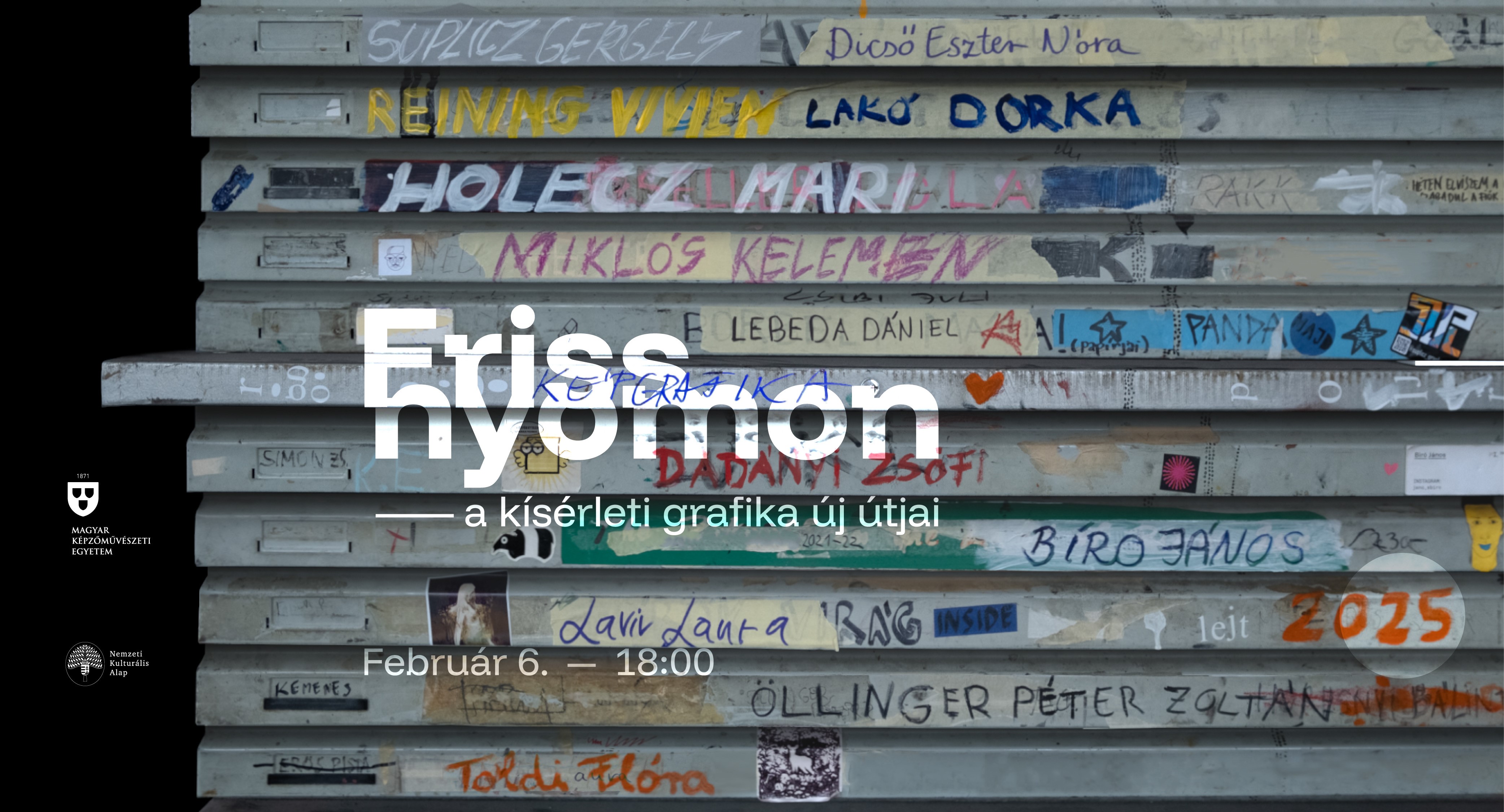 Friss Nyomon / On a Fresh Track – New Paths in Experimental Graphics