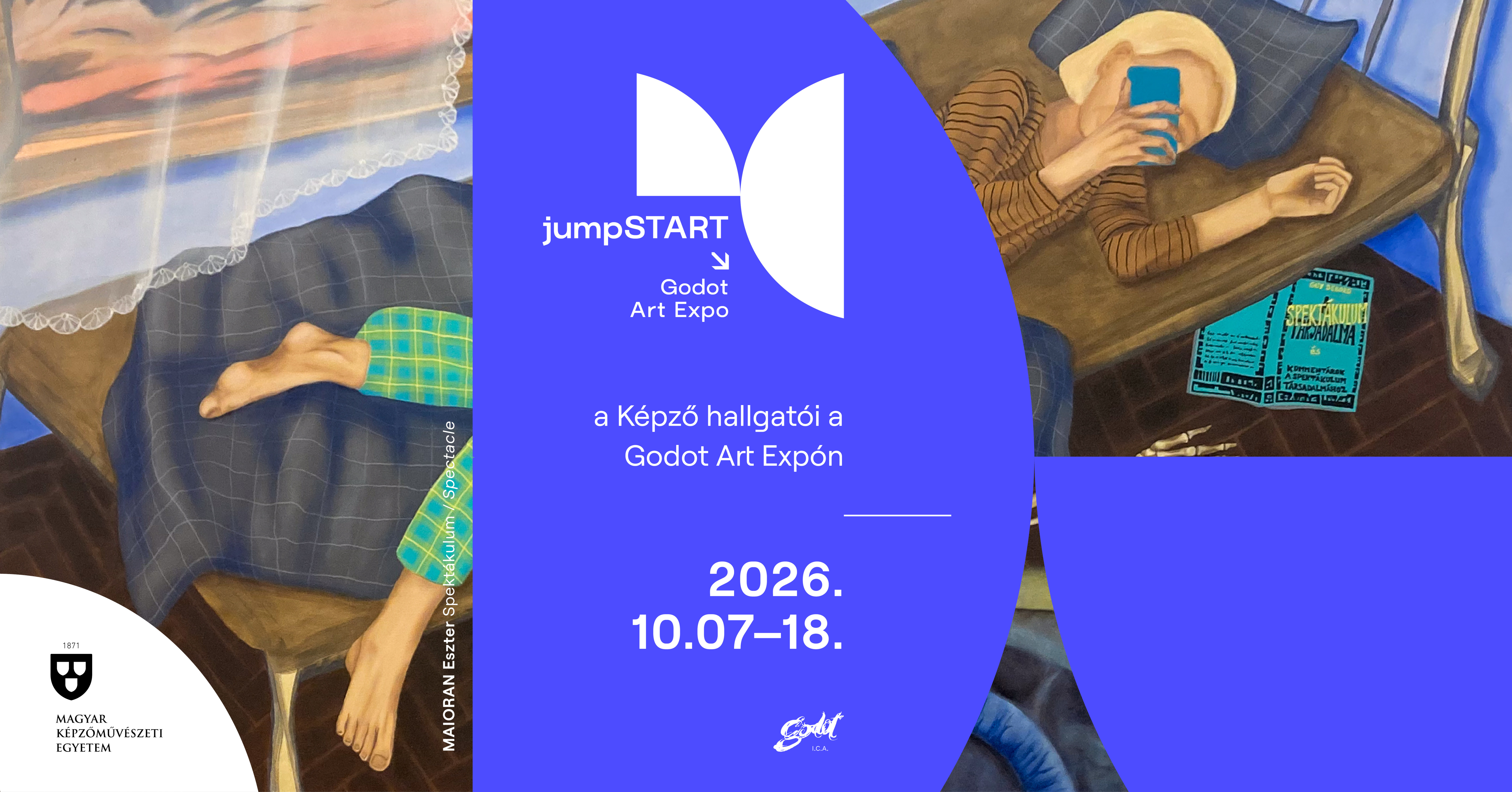 jumpSTART 2026 / A Képző hallgatóinak kiállítása a Godot Art Expón