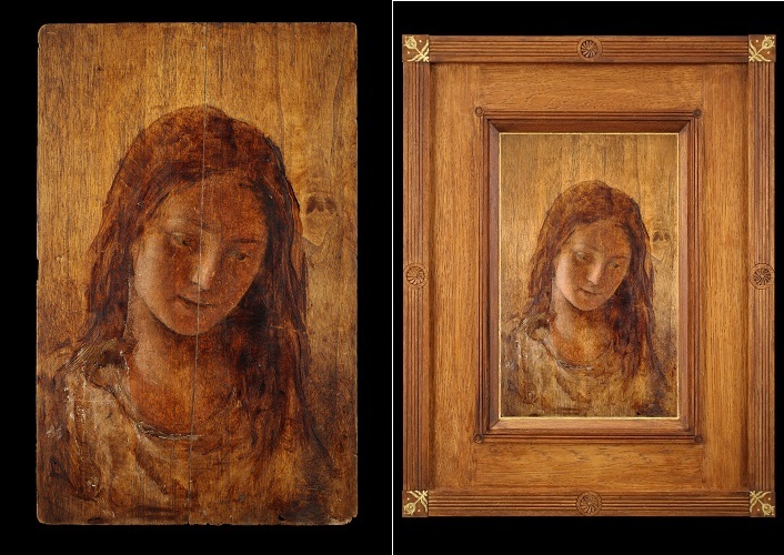 Körösfői-Kriesch Aladár: Kriesch Laura arcképe, 1894