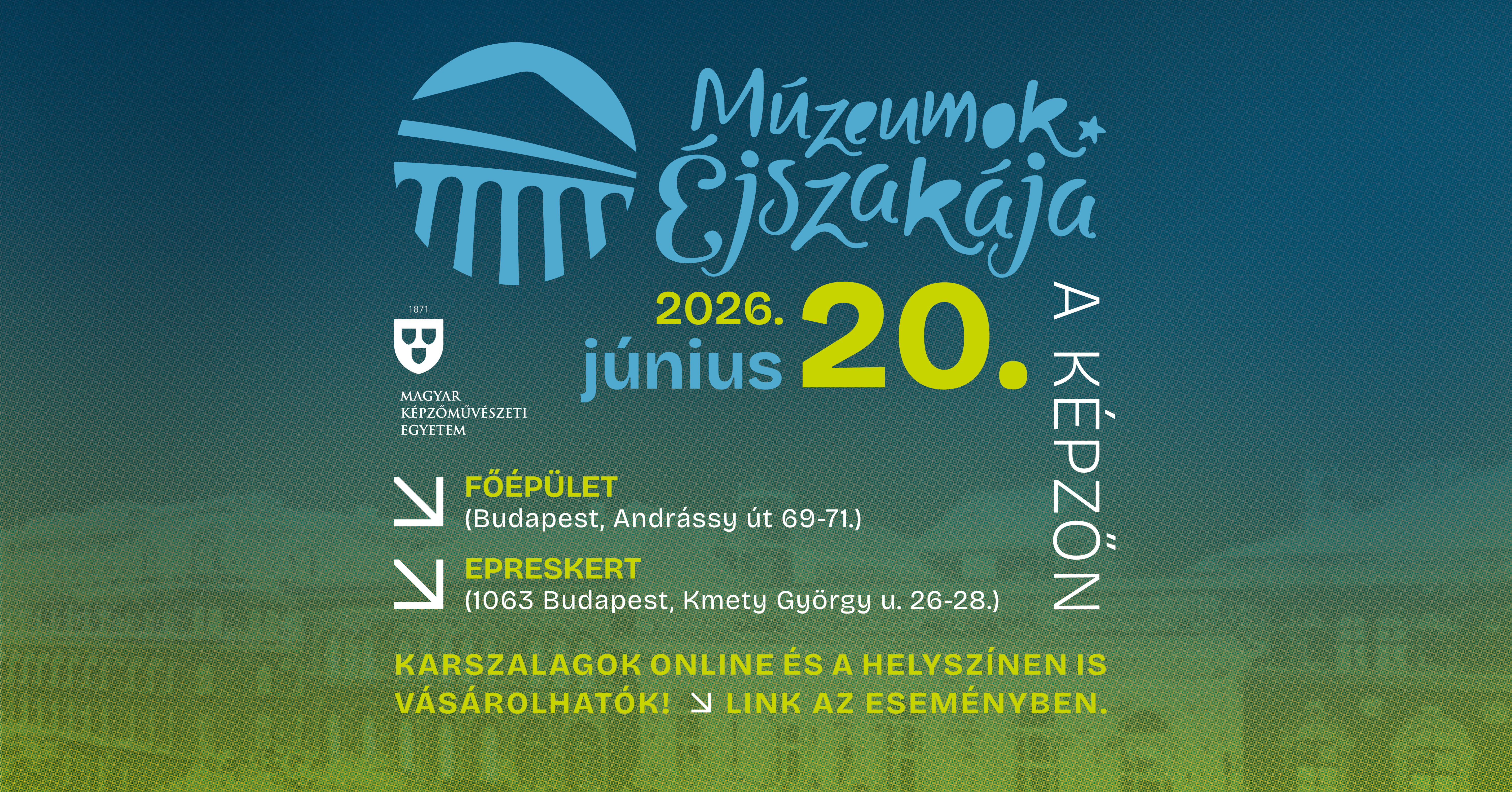 Az alkotás kulisszái – Múzeumok Éjszakája a Képzőn