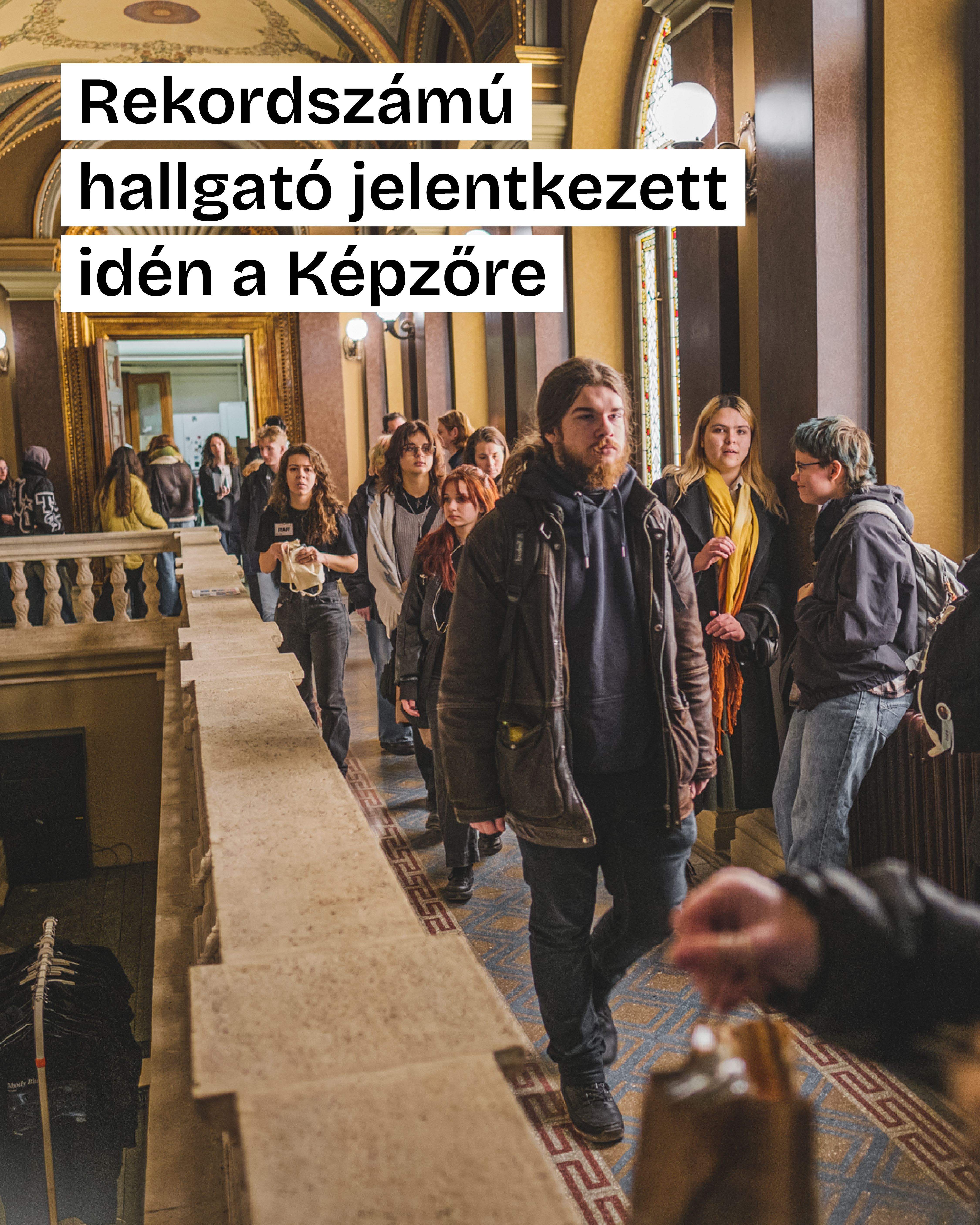 Rekordszámú hallgató jelentkezett idén a Képzőre
