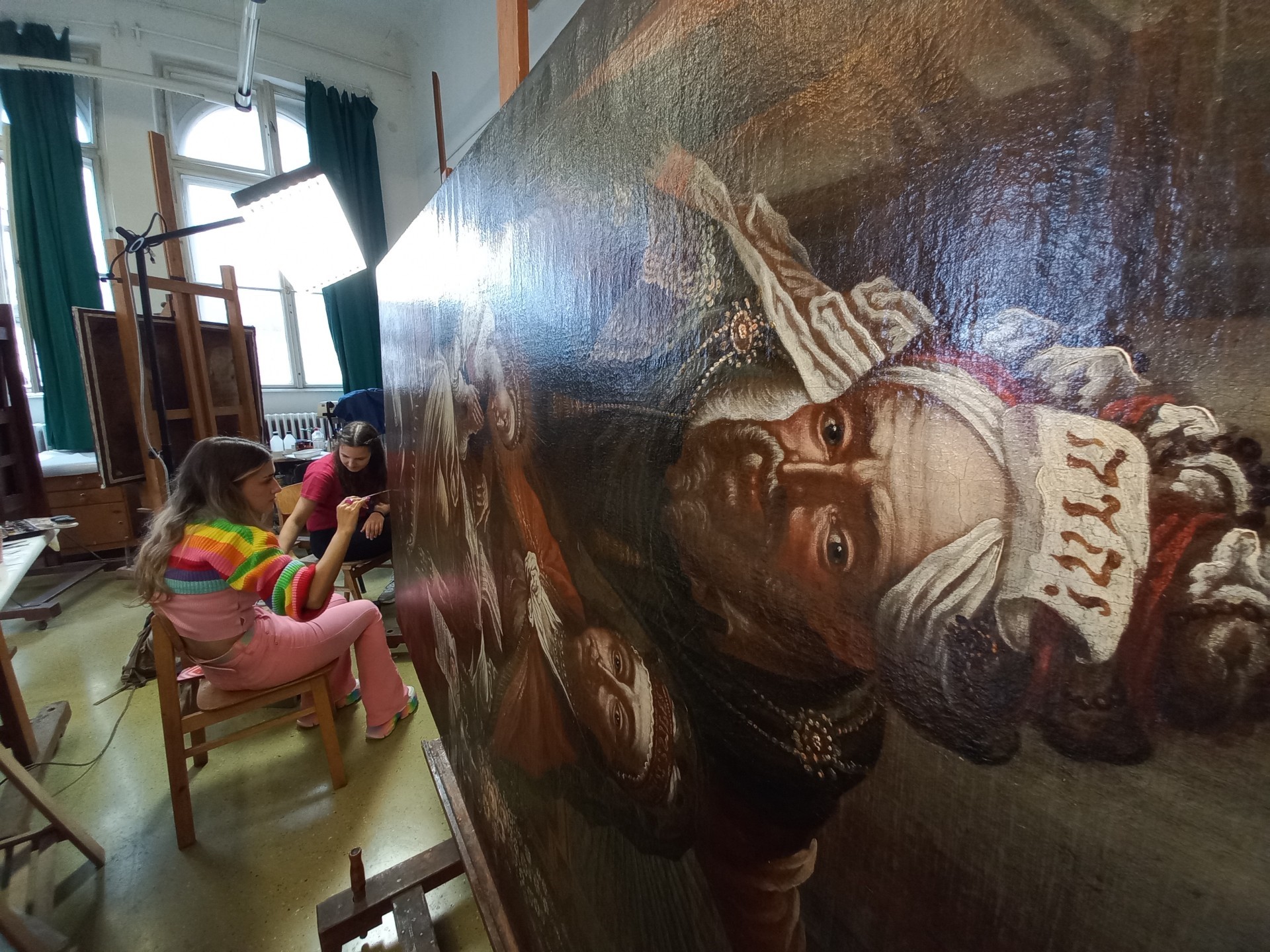 RESTAURÁTORMŰVÉSZ SZAKOS HALLGATÓK SZAKMAI BESZÁMOLÓJA