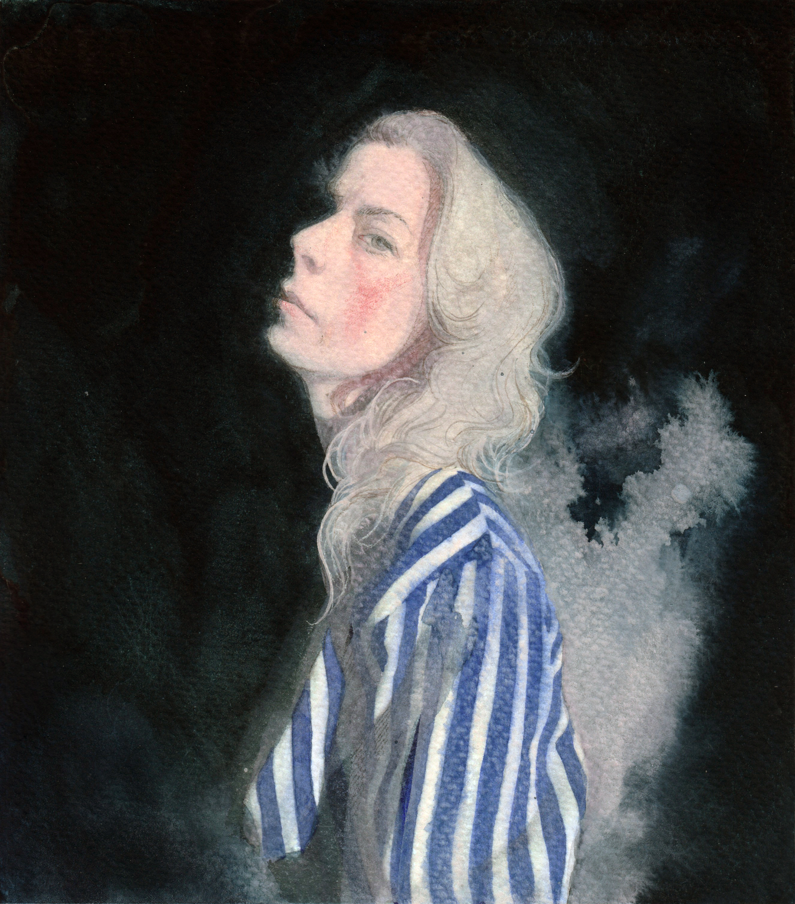 Self-portrait in the dark