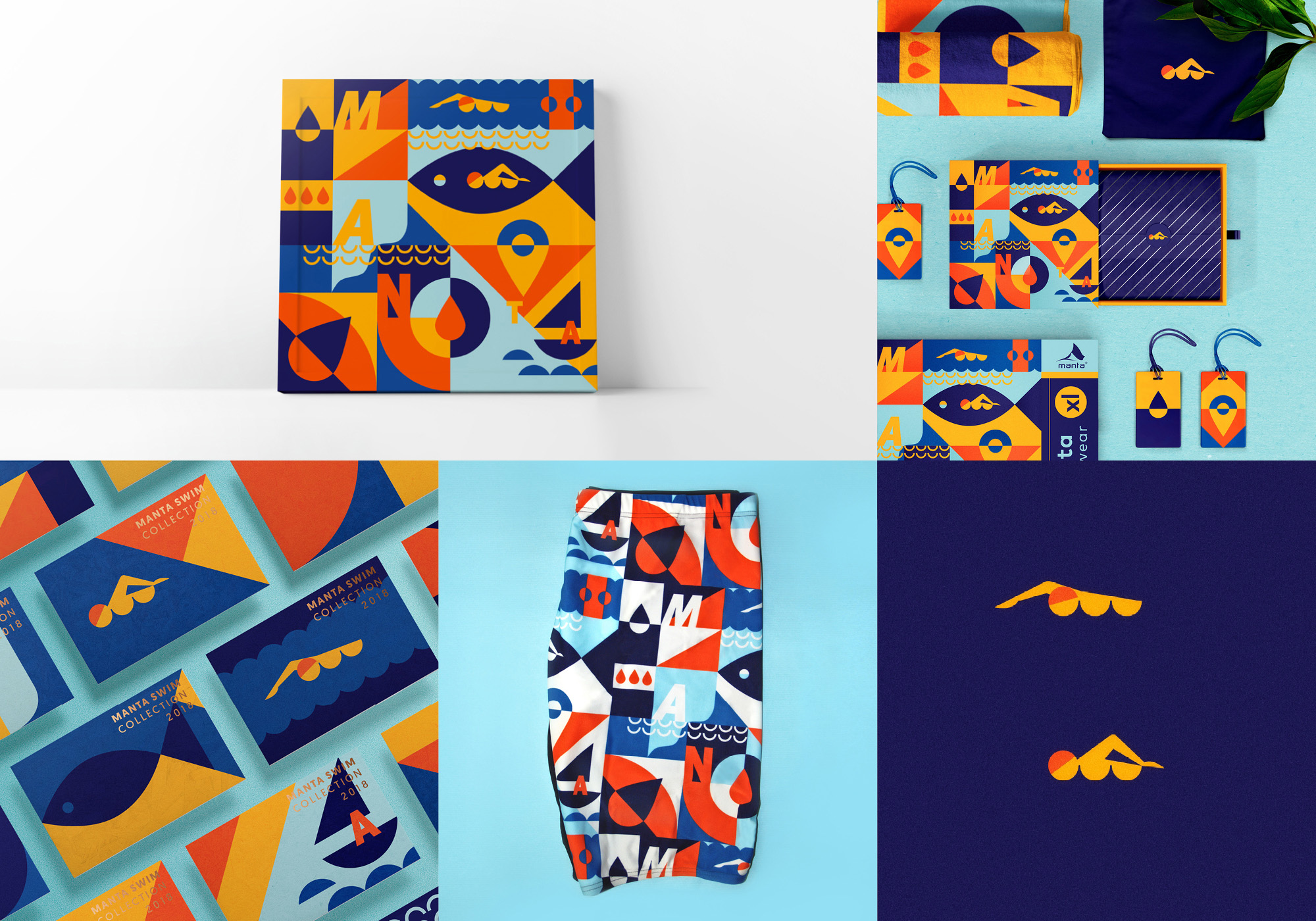 Manta Cartoon, fürdőruha kollekció